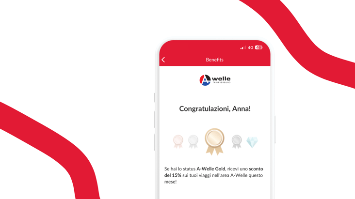 Nuovo modello di sconto nella comunità tariffaria A-Welle: digitale, flessibile e vantaggioso