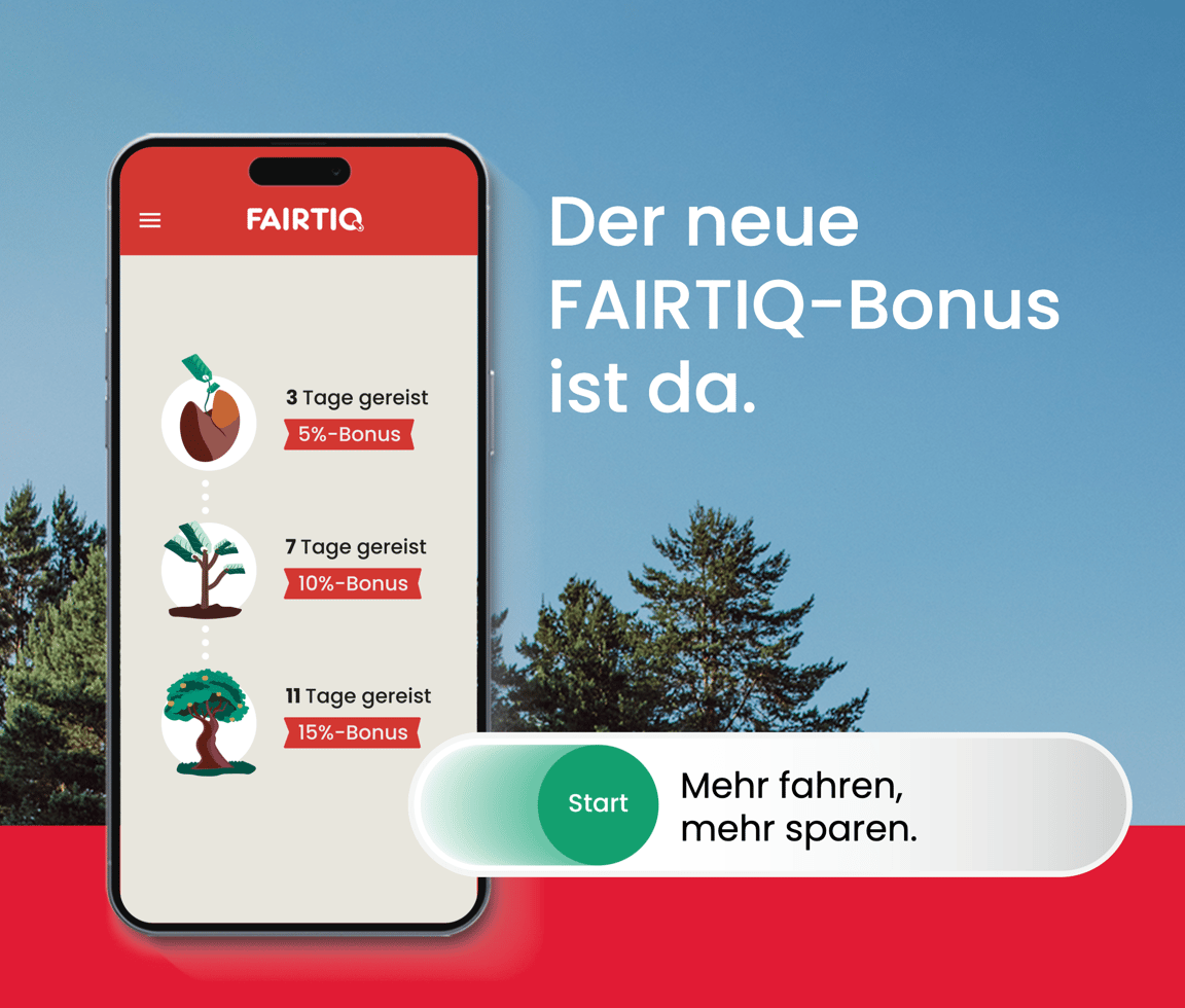 Einführung des neuen FAIRTIQ-Bonus