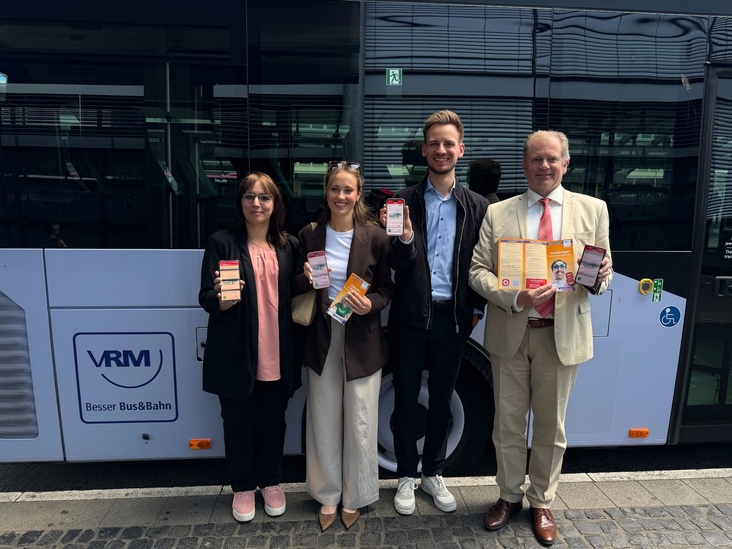 VRM startet mit FAIRTIQ VRMsmart für einfacheren Zugang zum ÖPNV