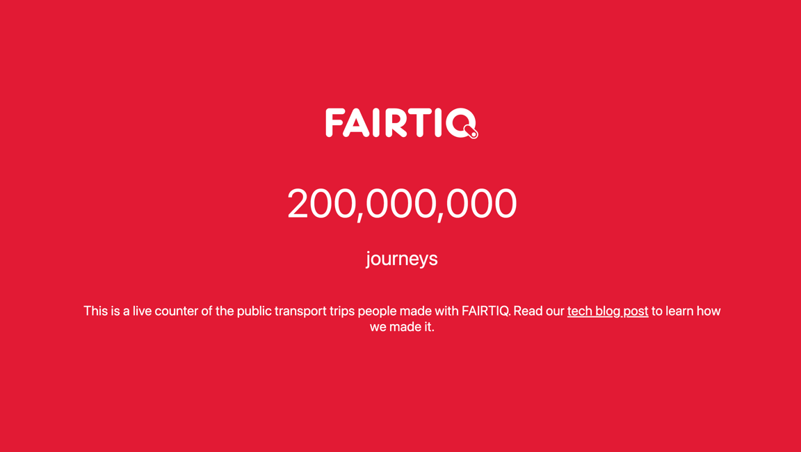 FAIRTIQ překonává 200 milionů jízd po celém světě, v Česku vede Zlín