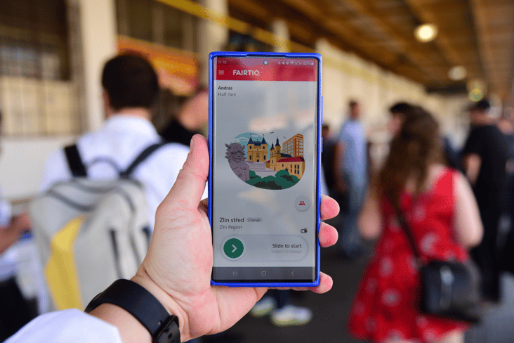 FAIRTIQ app in Zlin