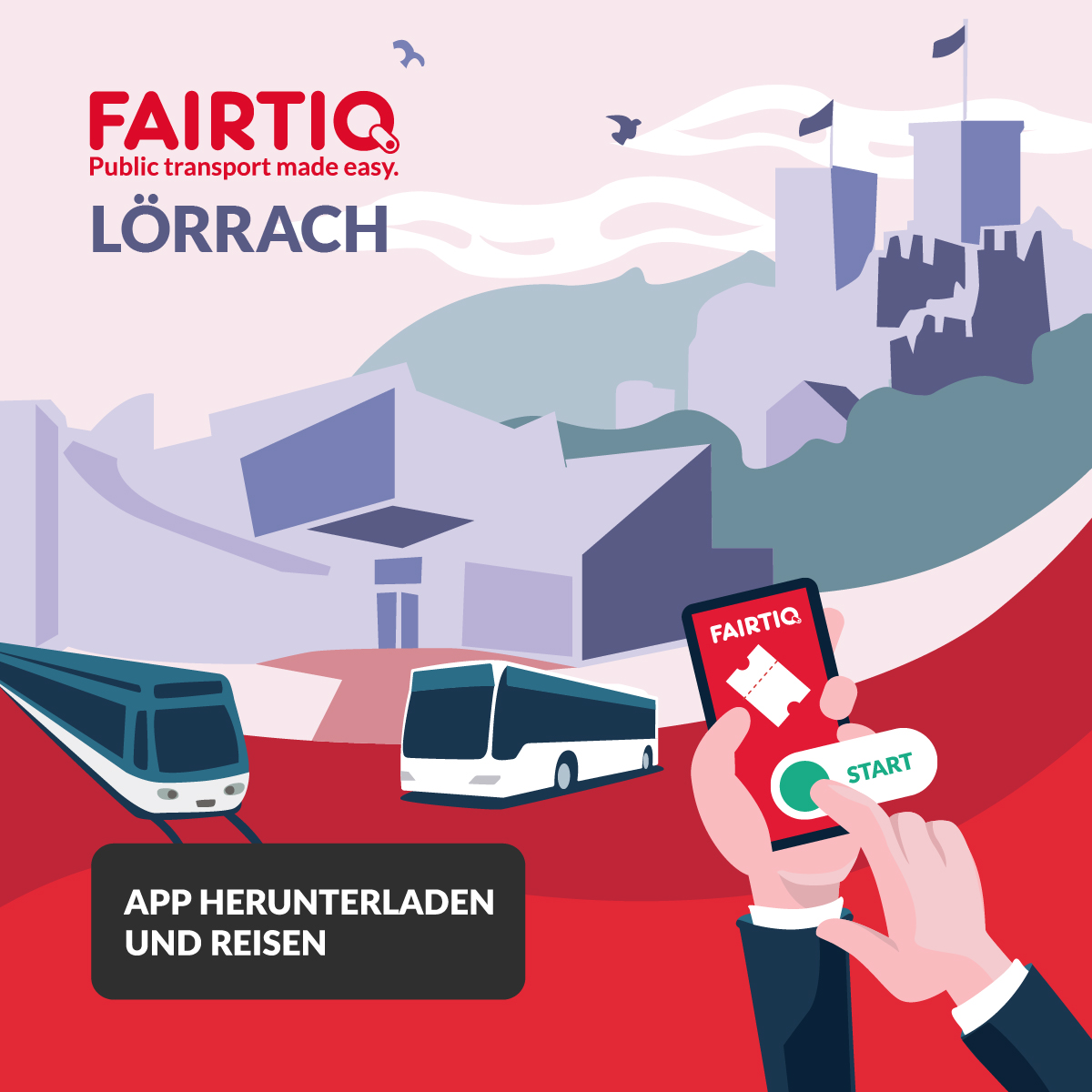 FAIRTIQ-Launch im Regio Verkehrsverbund Lörrach (RVL)
