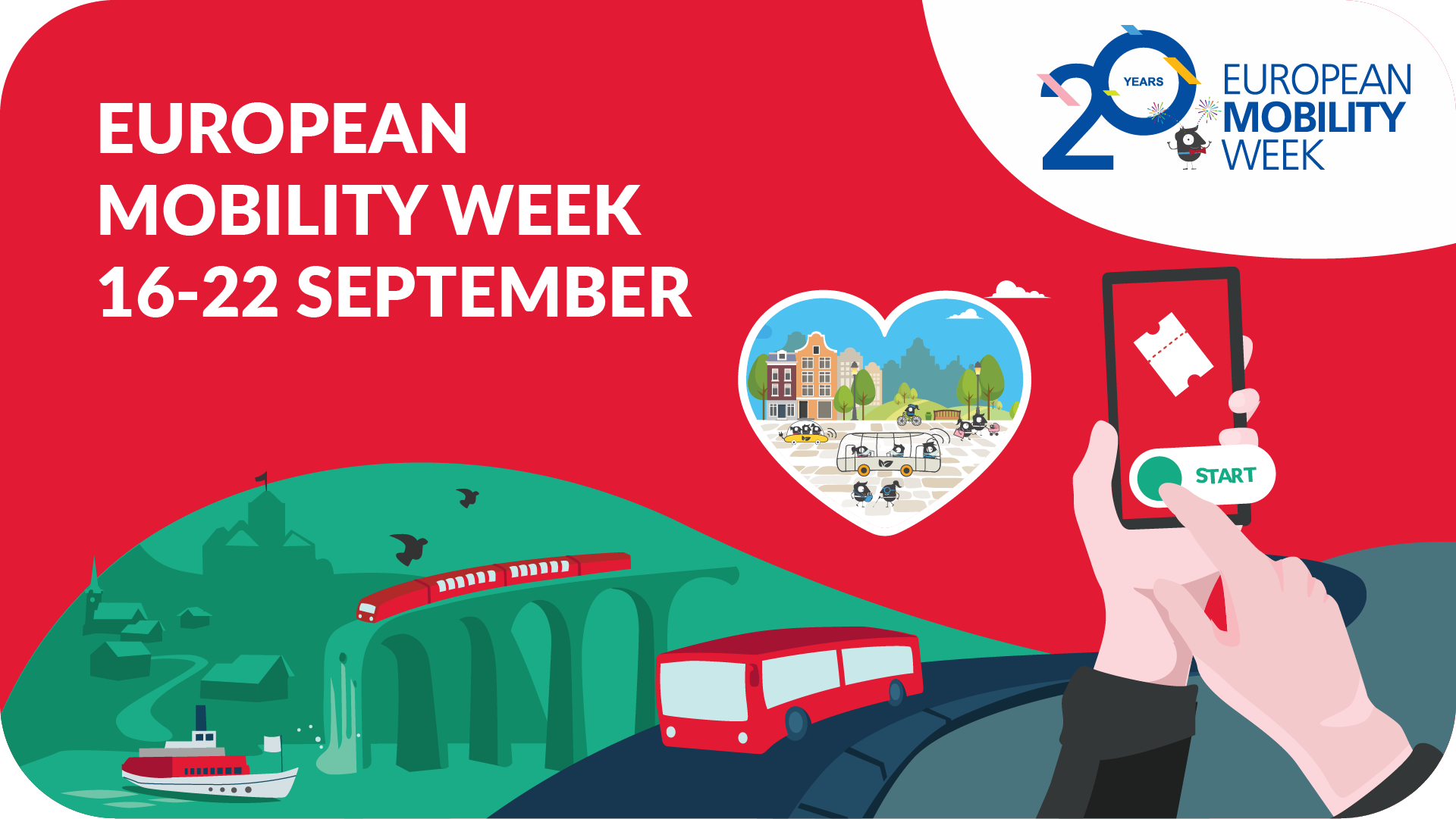FAIRTIQ celebrates European Mobility Week with a prize draw! | FAIRTIQ