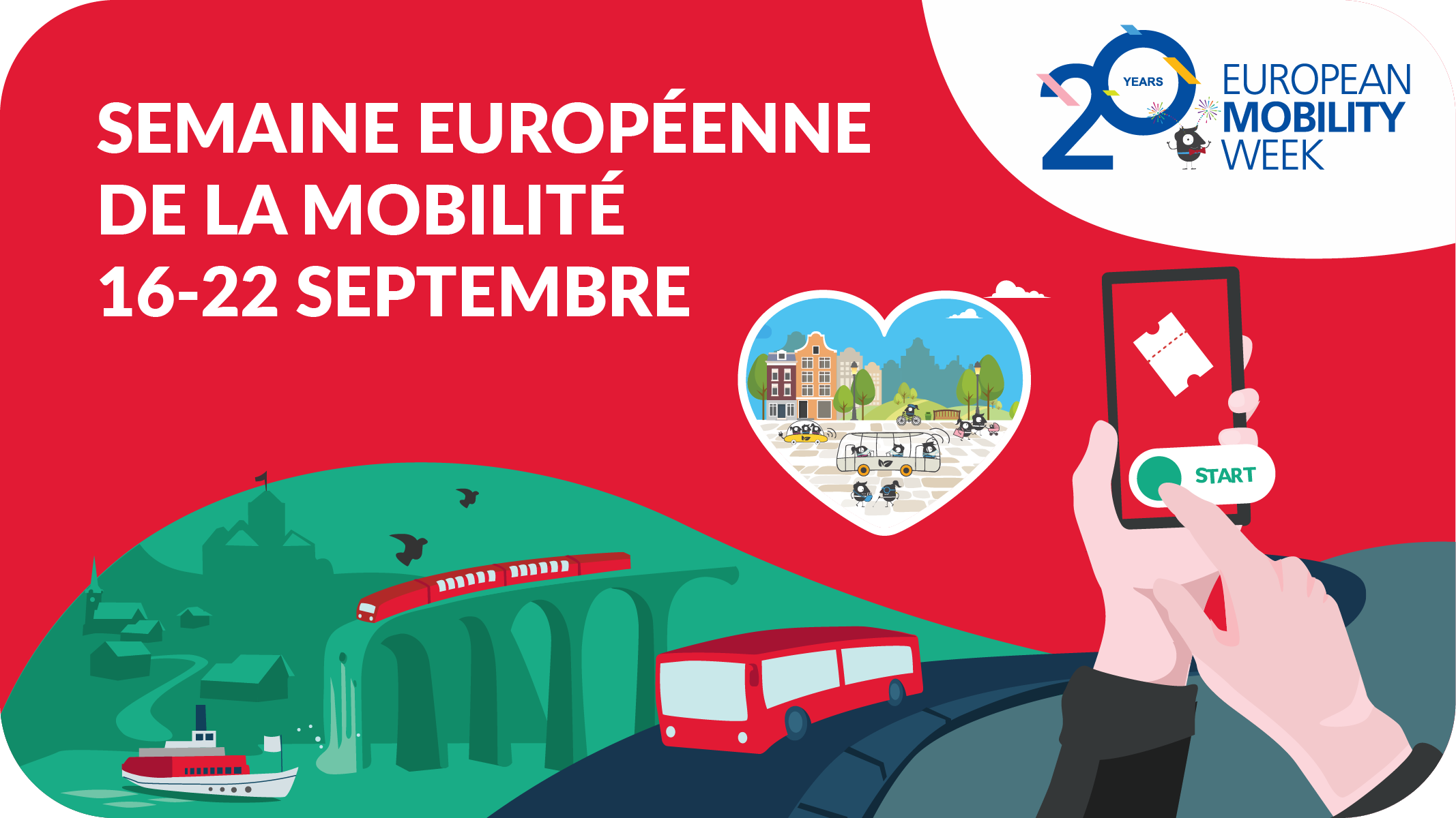 Semaine européenne de la mobilité : attention, jeu-concours FAIRTIQ ! | FAIRTIQ