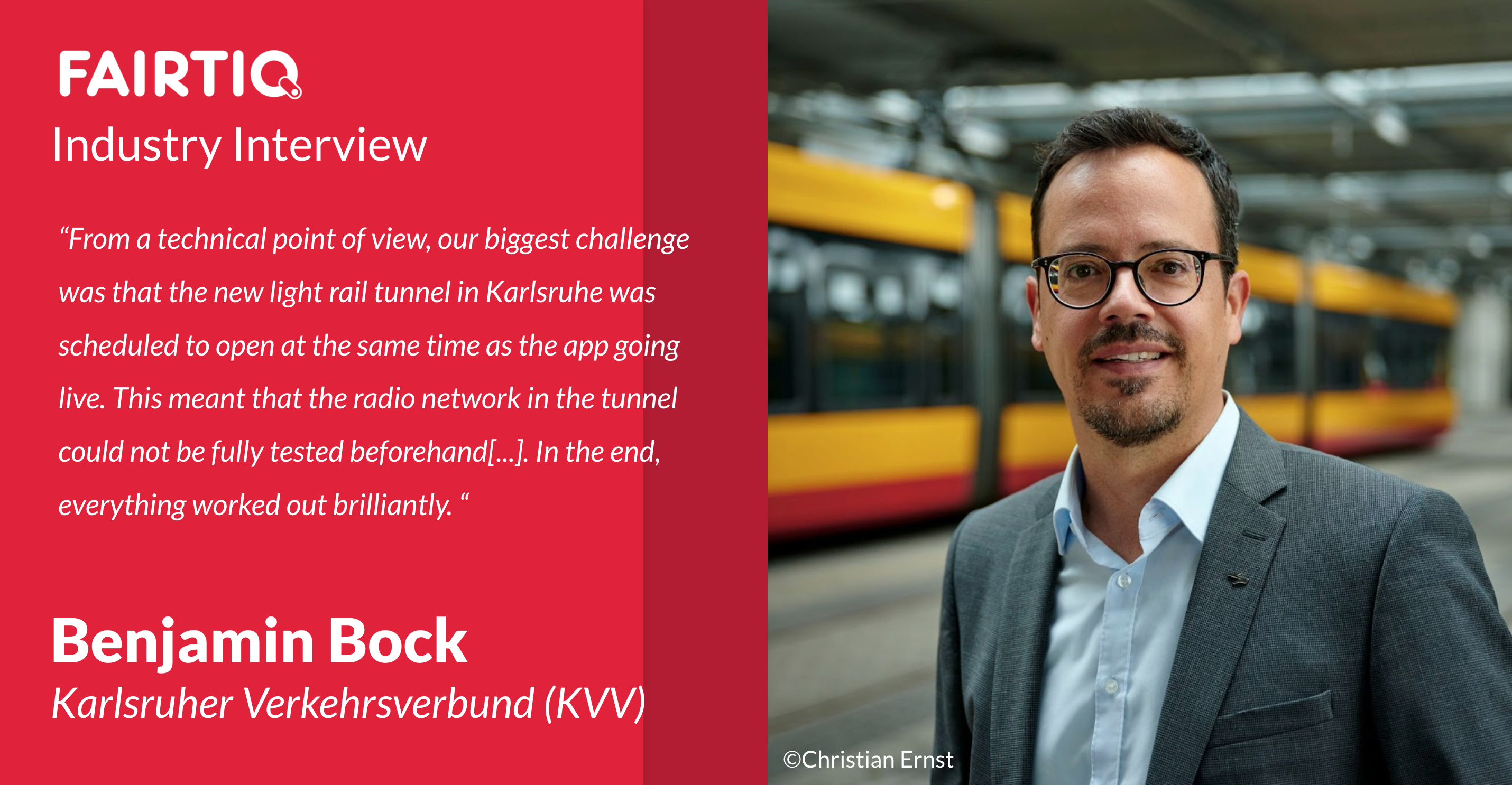 Branchen-Interview mit dem Karlsruher Verkehrsverbund